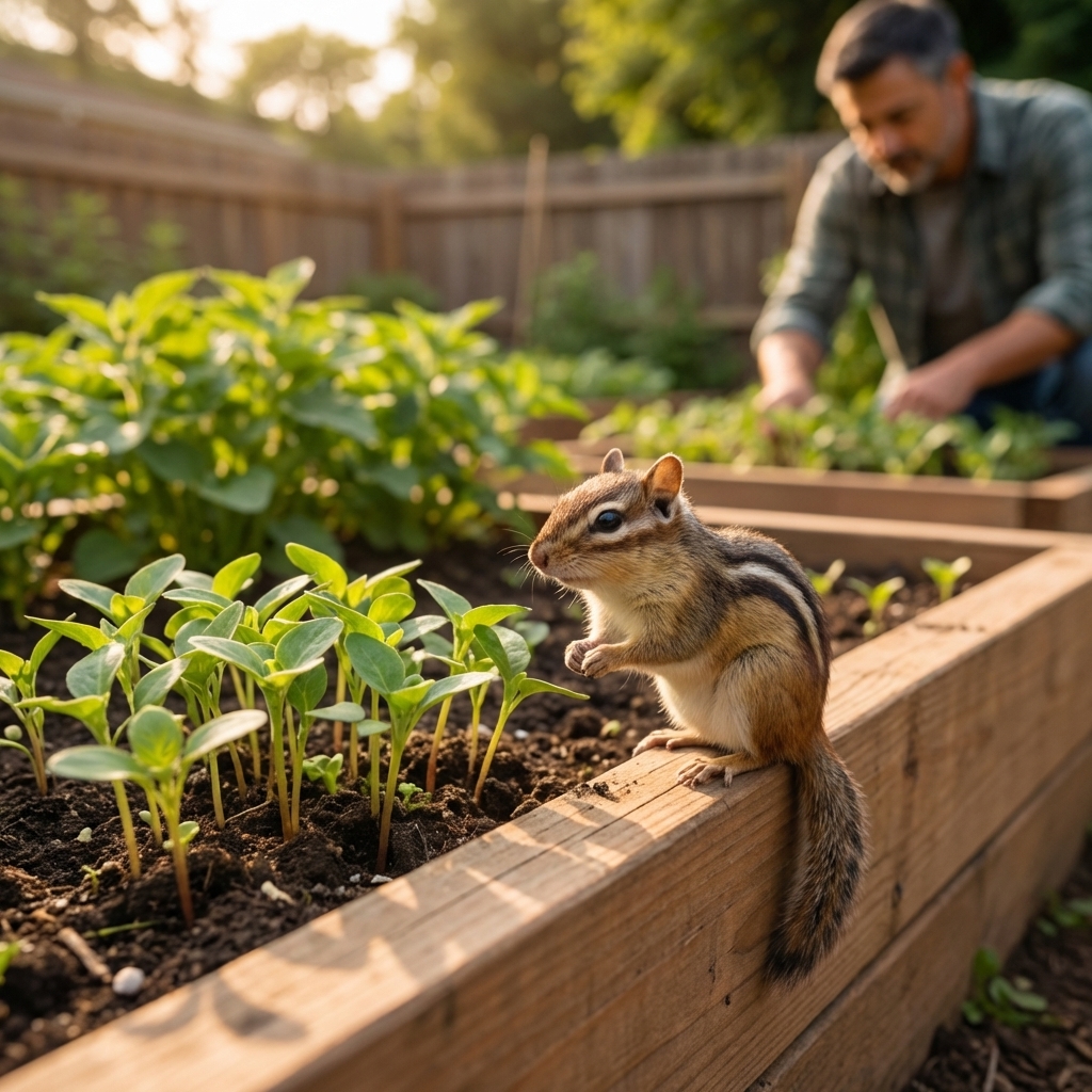 How to Get Rid of Chipmunks in Your Garden
