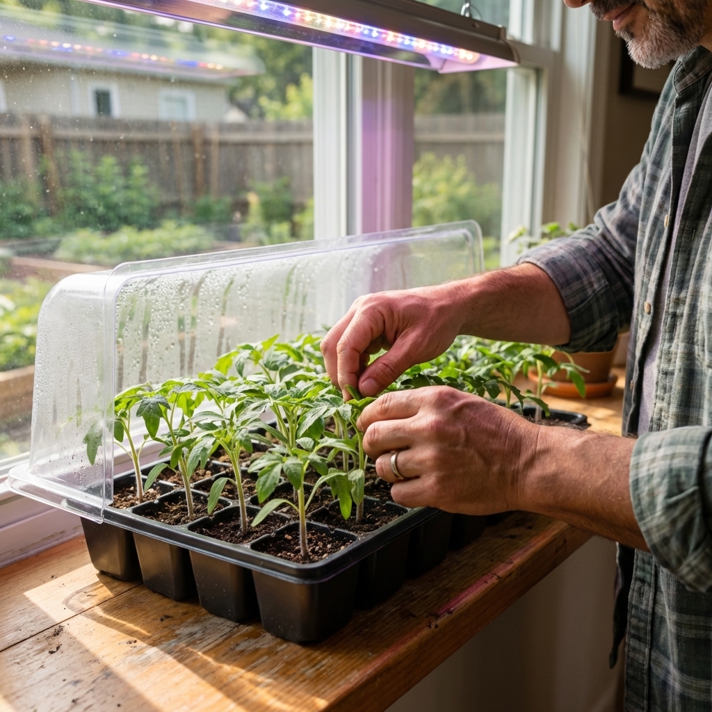 How to Grow Tomatoes From Seed Indoors