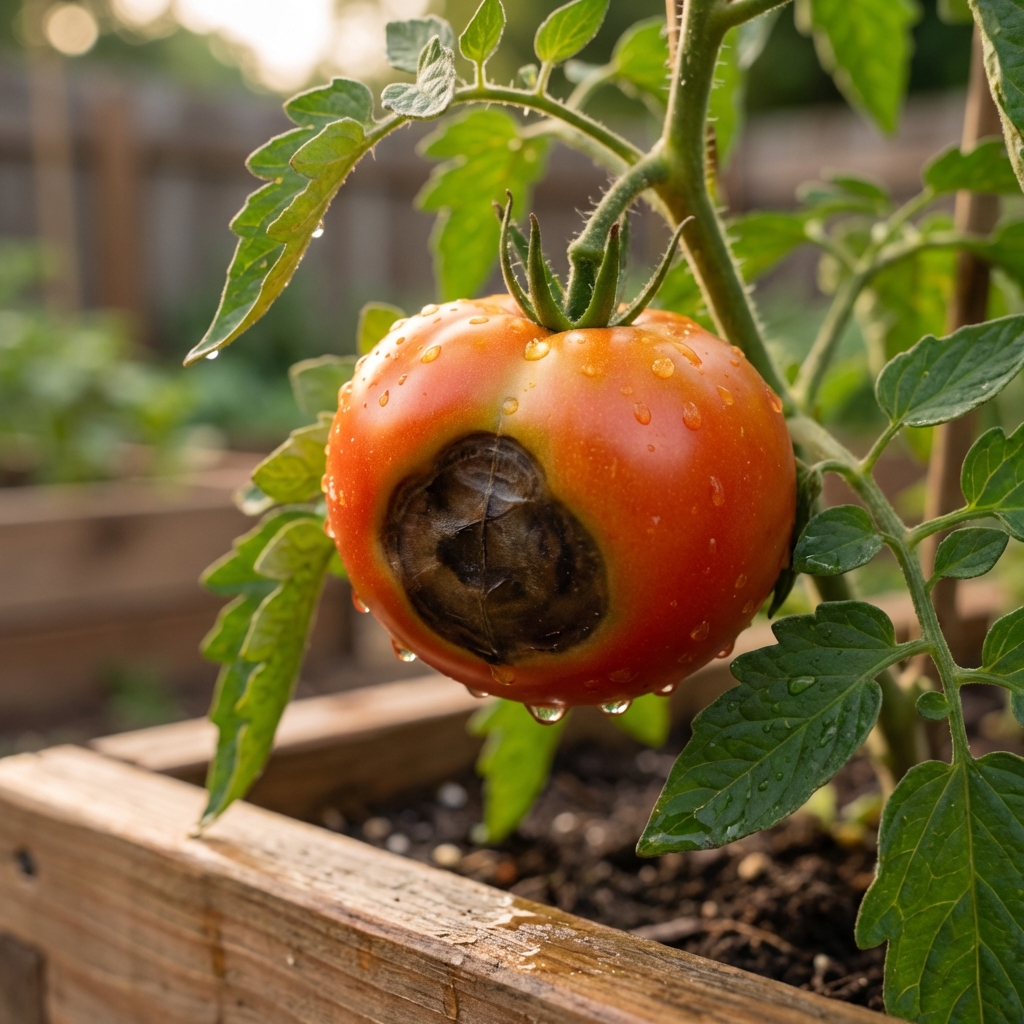 What Causes Blossom End Rot on Tomatoes