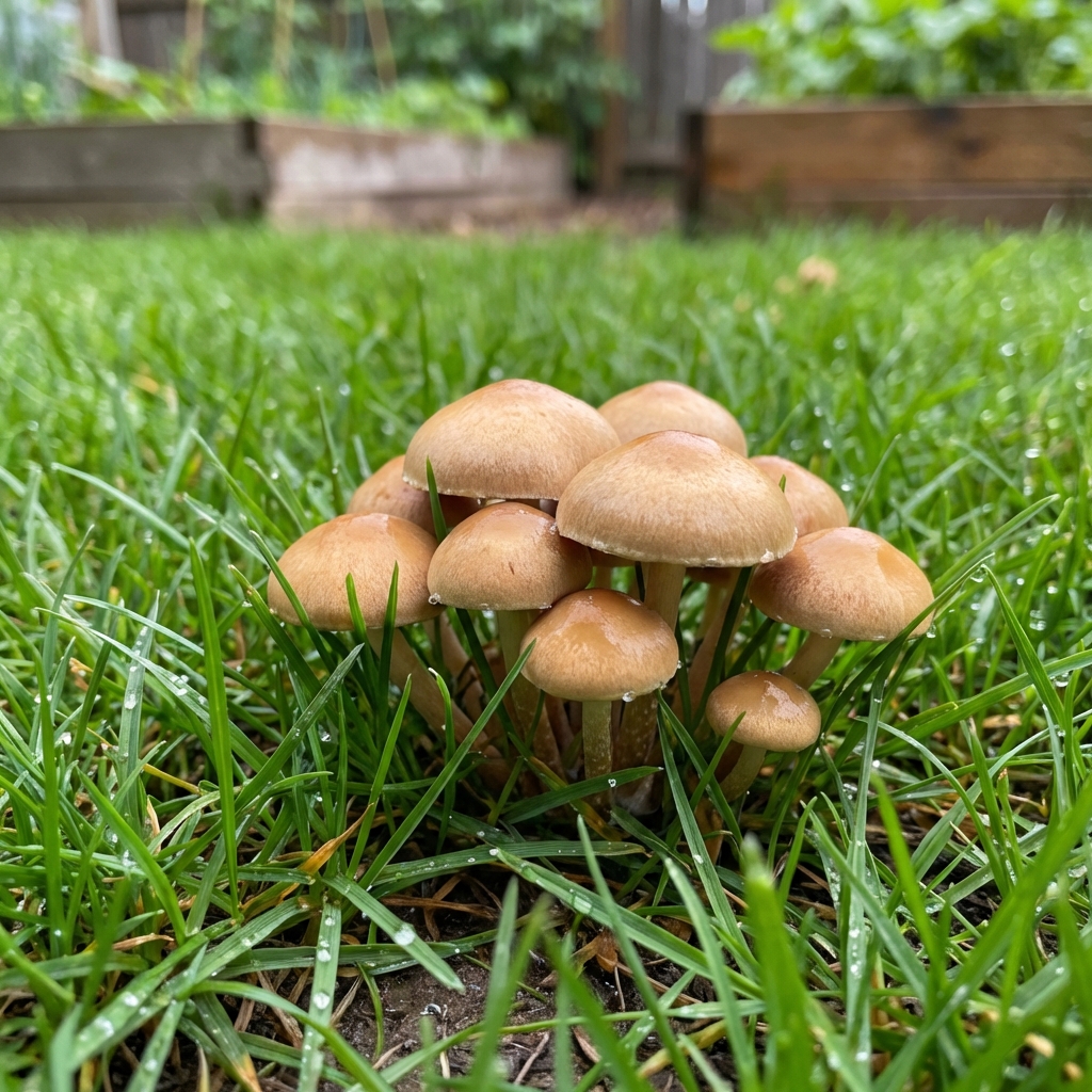 Get Rid of Mushrooms in the Lawn
