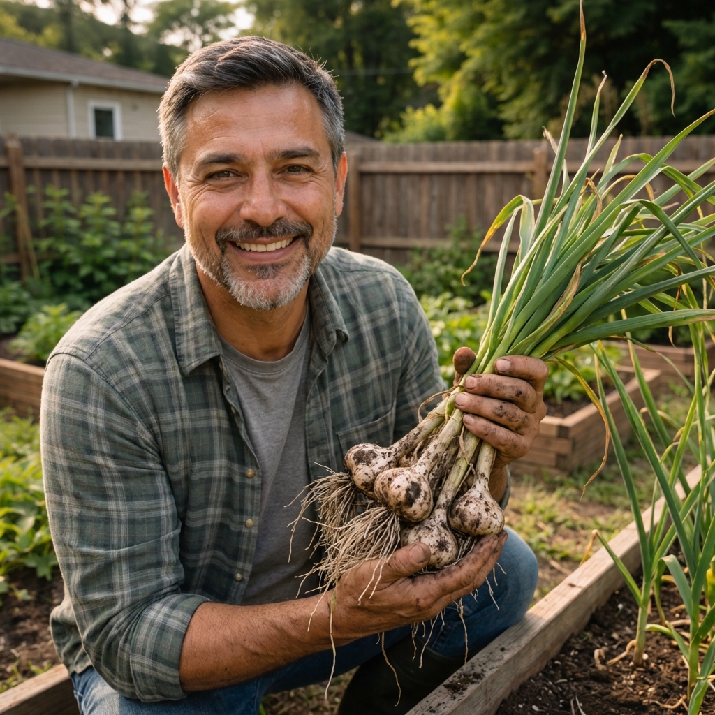Growing Garlic From Cloves Naturally