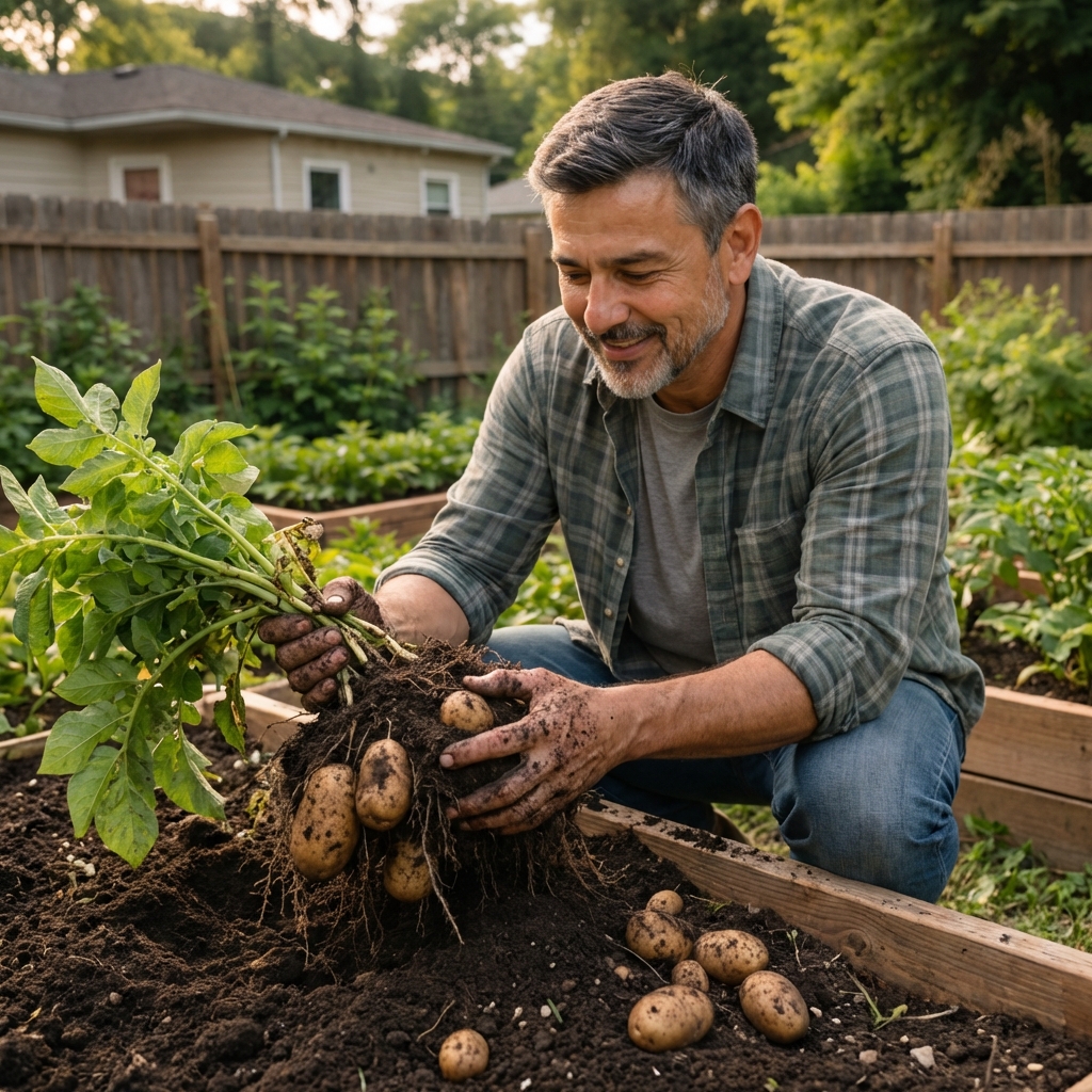 When to Harvest Potatoes