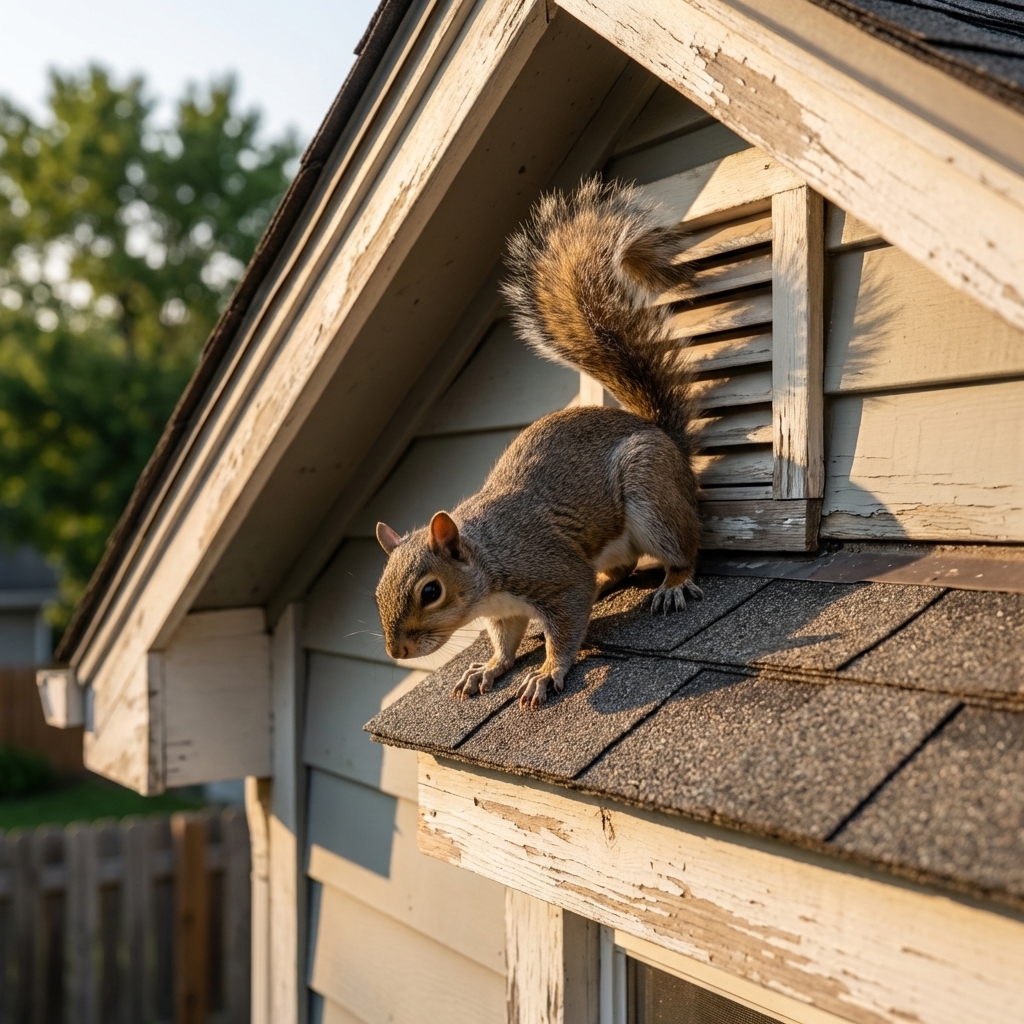 How to Get Rid of Squirrels in the Attic