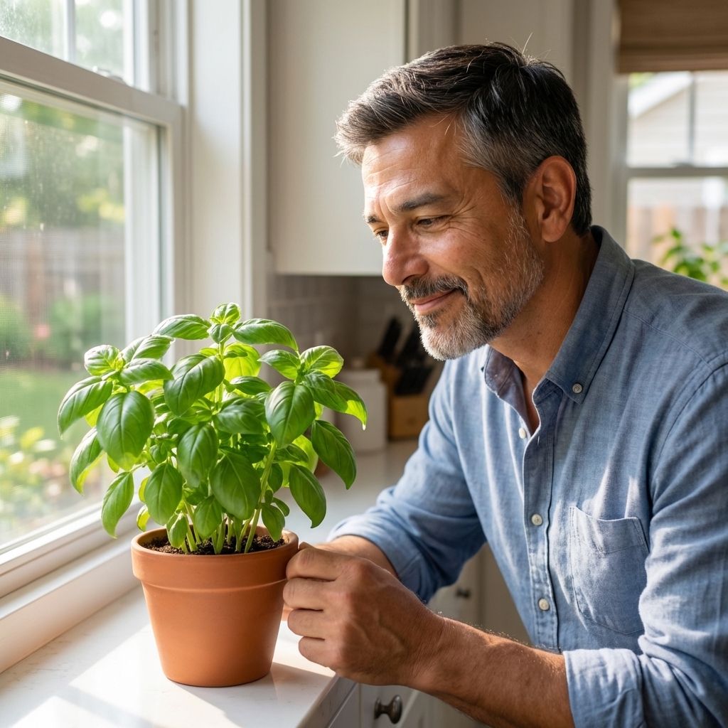 How to Grow Basil Indoors Year-Round