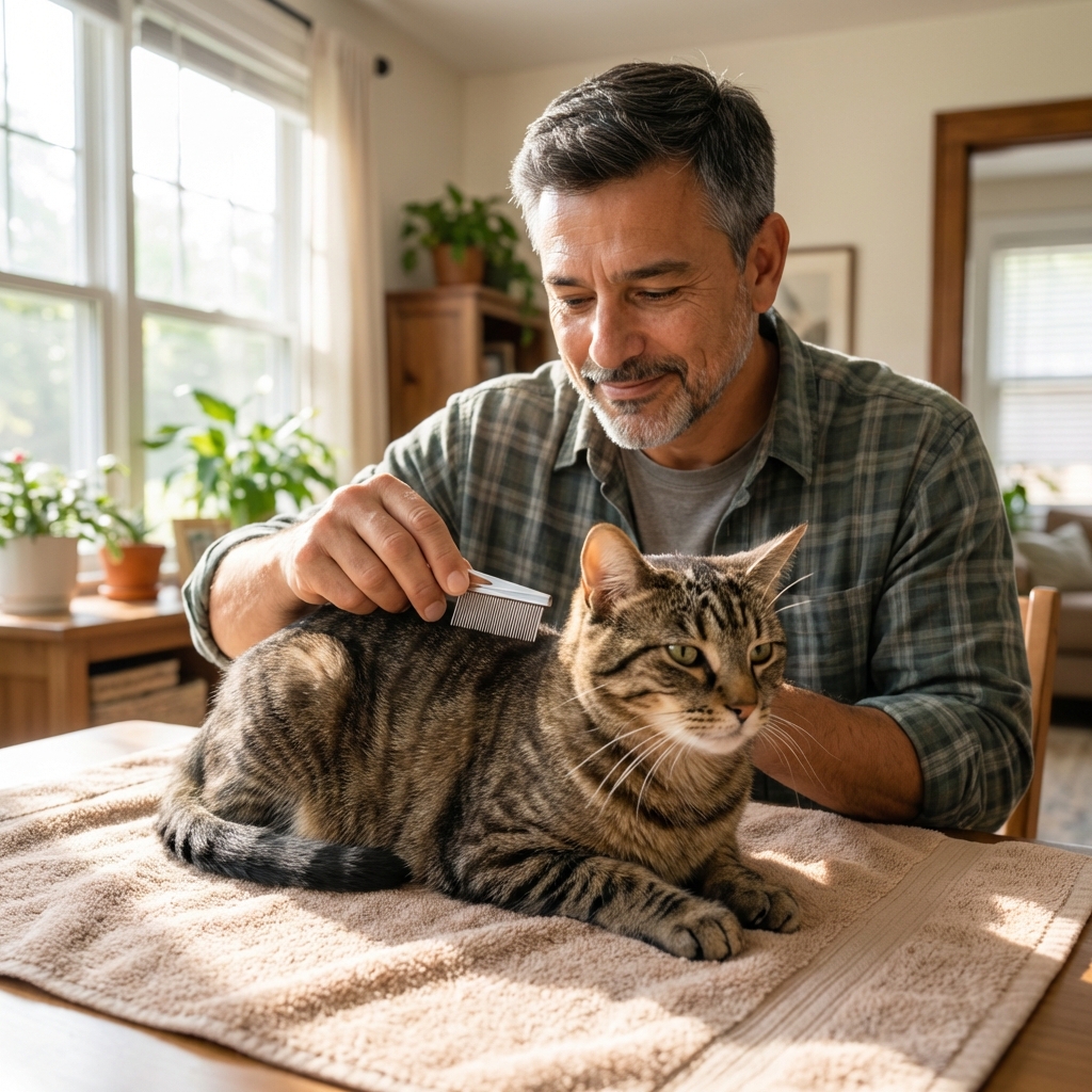 How to Get Rid of Fleas Naturally on Cats