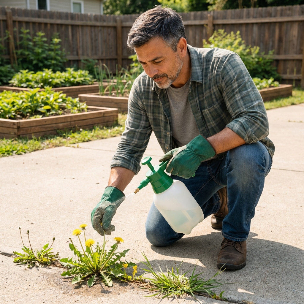 Natural Weed Killer Recipe