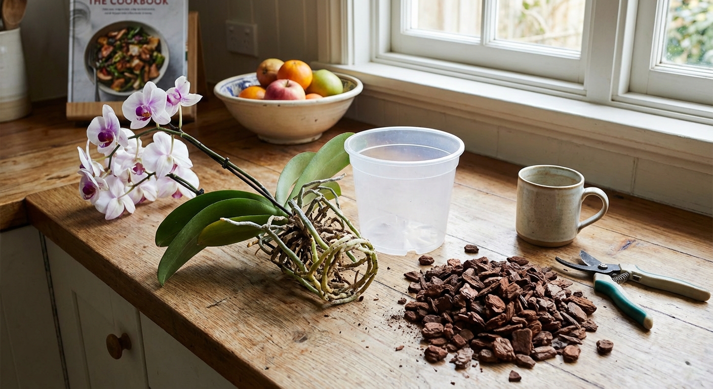 When to Repot Orchids