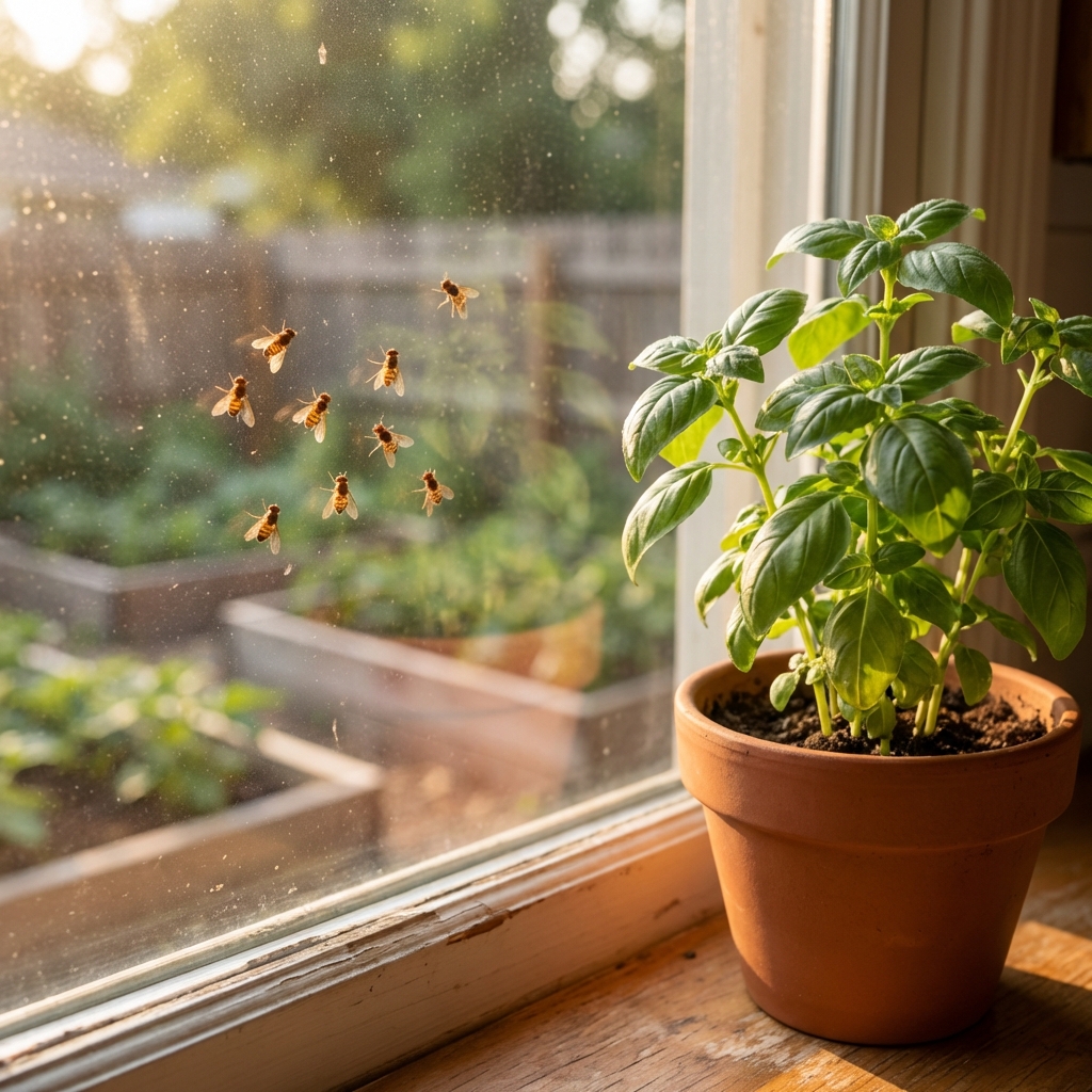 Garden-Friendly Fly Infestation in the House