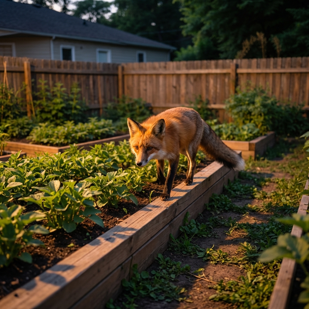 What Do Foxes Like to Eat in the Garden?