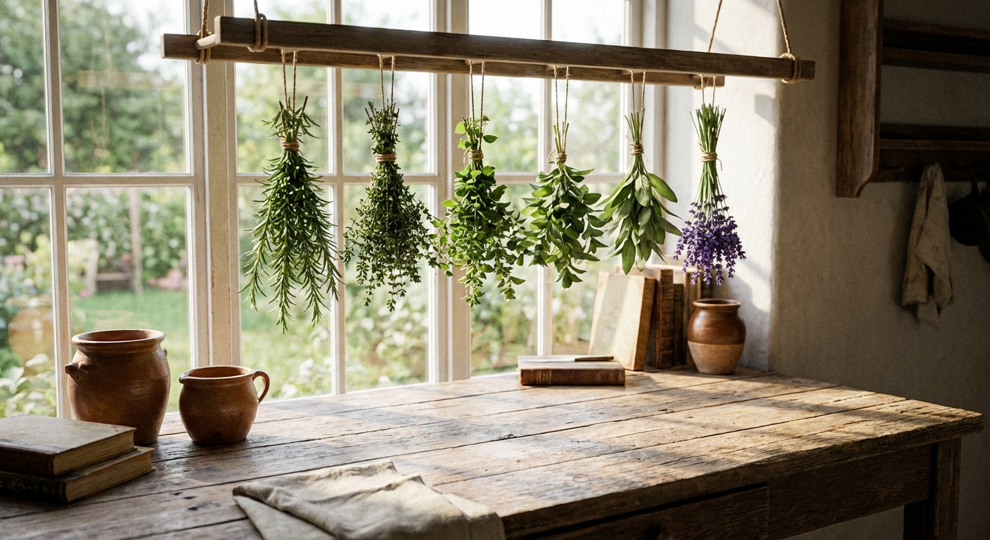 How to Dry Fresh Herbs at Home