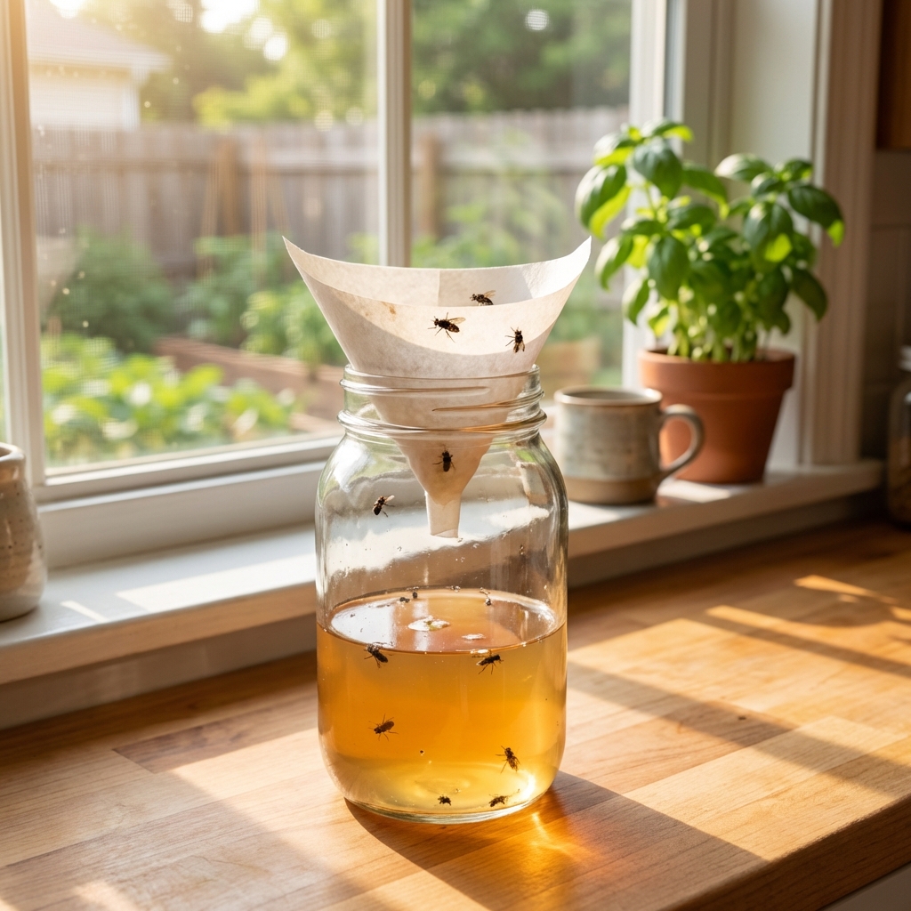 How to Catch Flies in the House Naturally